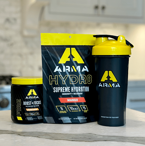 HYDR8 & FIRE - Summer Bundle for Fitness Enthusiasts - Arma Sport