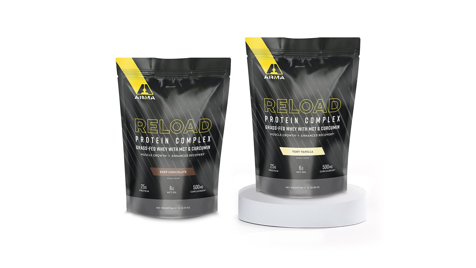 RELOAD Deep Chocolate and RELOAD Very Vanilla - Arma Sport