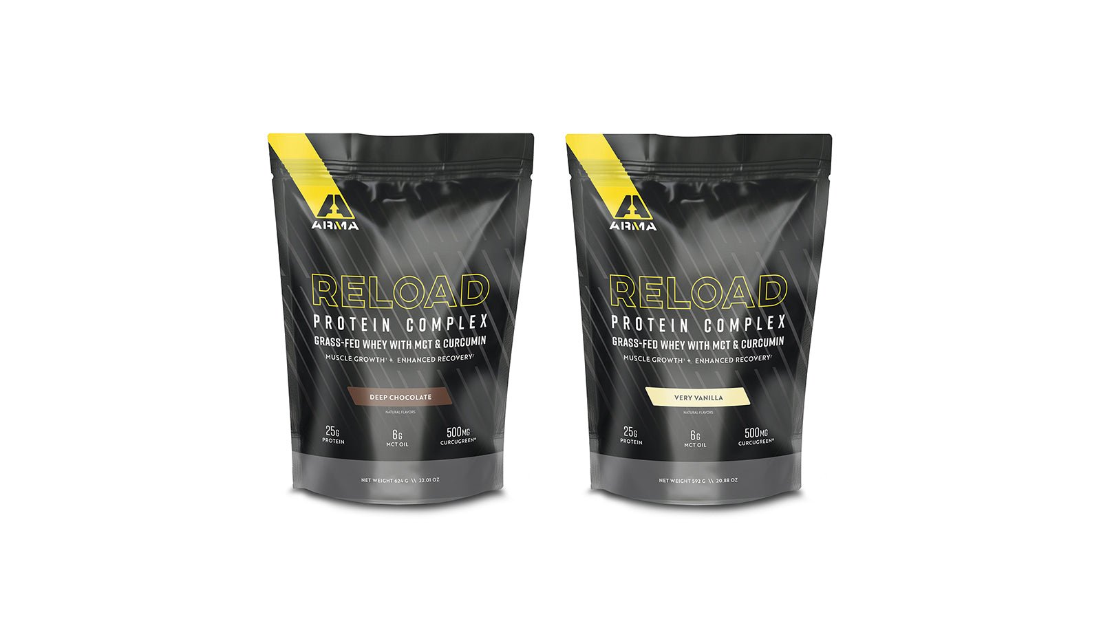 RELOAD Deep Chocolate and RELOAD Very Vanilla - Arma Sport