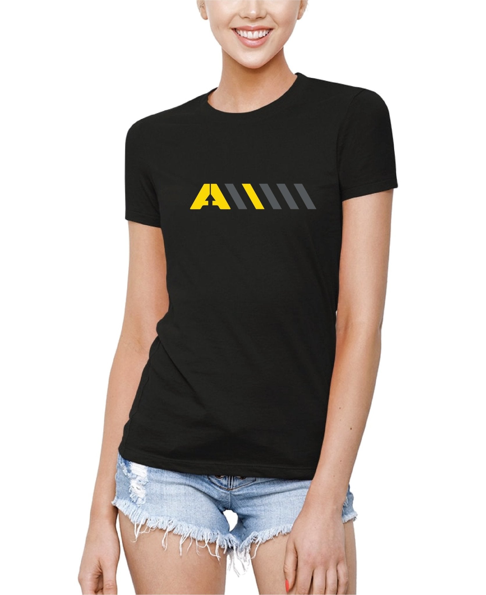 ARMA Stripe Tee (Womens) - Arma Sport