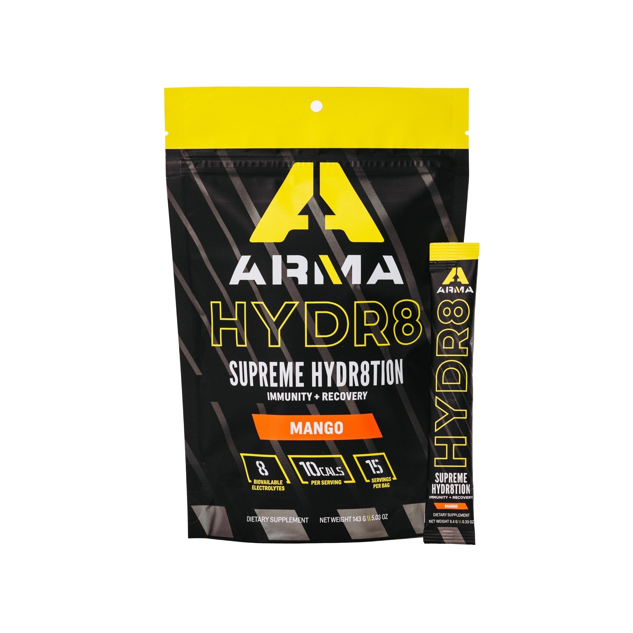 HYDR8, Single Serve 15-Count - Arma Sport