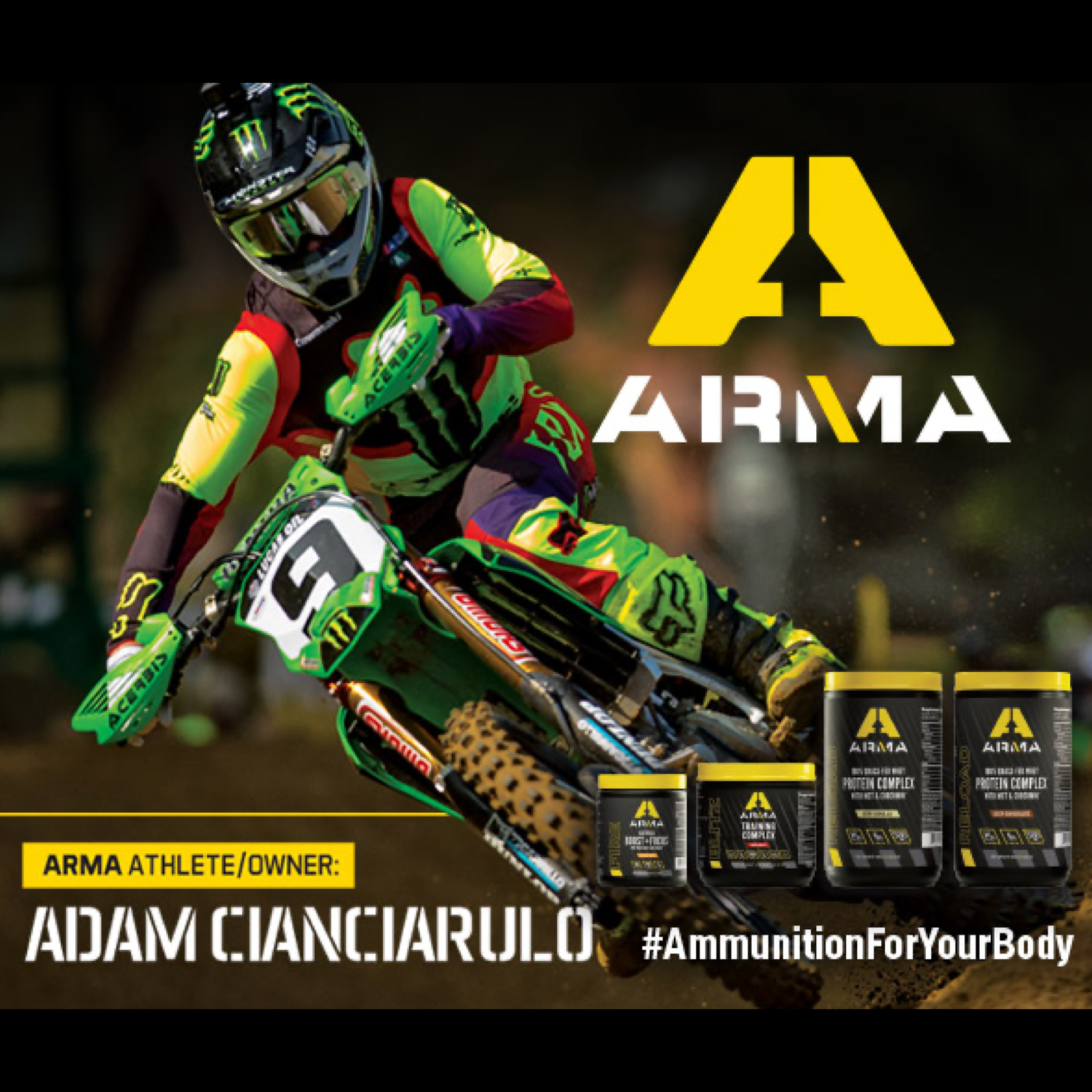 Adam Cianciarulo 2019 Millville MX 1st Place - Arma Sport