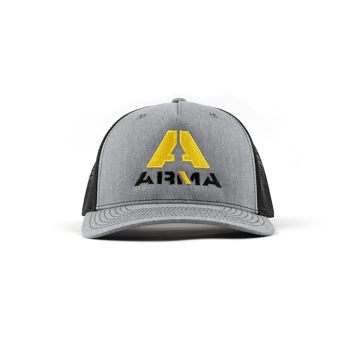 ARMA Stacked Hat (Heather Grey/Black) - Arma Sport